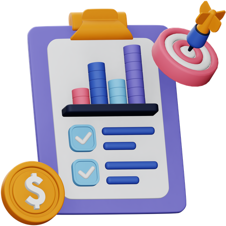 Business Planning  3D Icon