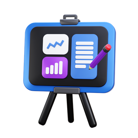 Business Planning  3D Icon