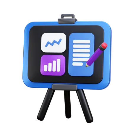 Business Planning  3D Icon