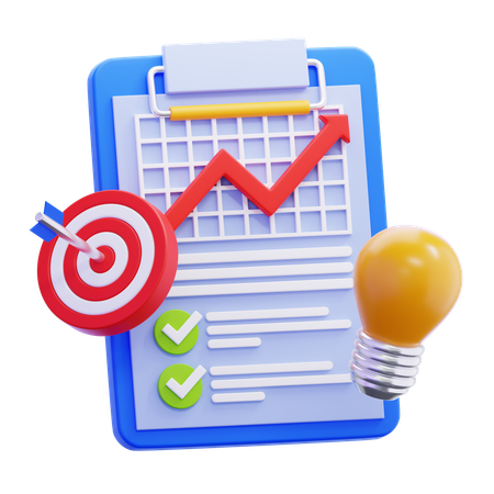 Business Planning  3D Icon