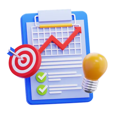 Business Planning  3D Icon