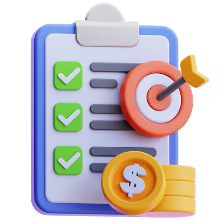 Business Planning  3D Icon