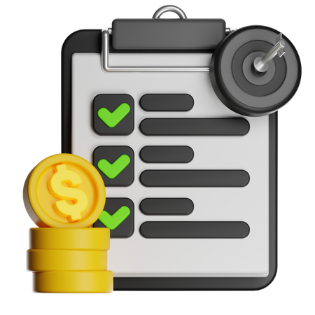 Business Planning  3D Icon