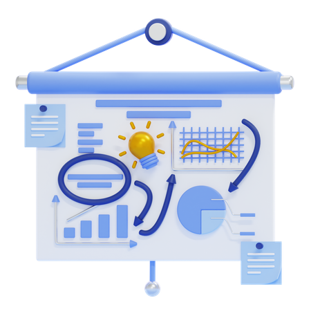 Business Planning  3D Icon