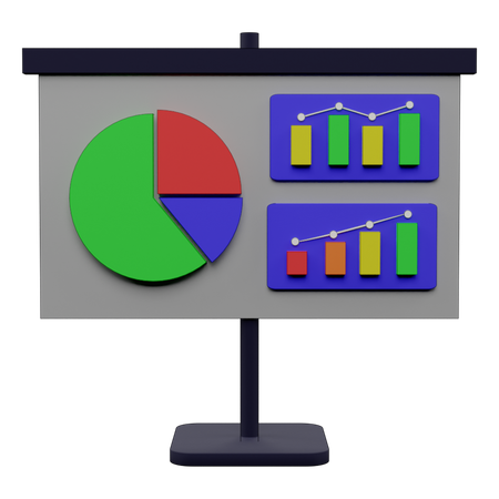 Geschäfts Präsentation  3D Icon