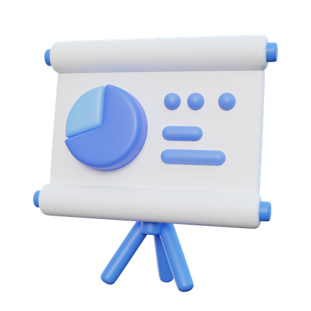 Business Presentation  3D Icon