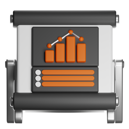 Business Presentation  3D Icon