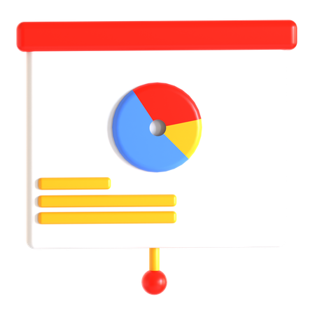 Business Presentation  3D Icon