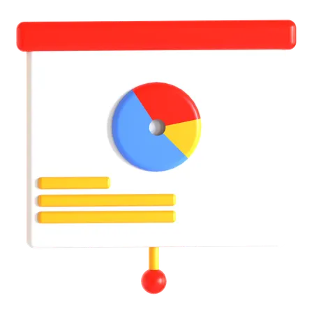 Business Presentation  3D Icon