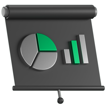 Business Presentation  3D Icon