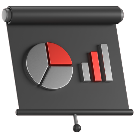 Business Presentation  3D Icon