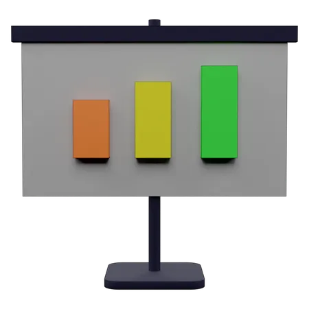 Business Presentation  3D Icon