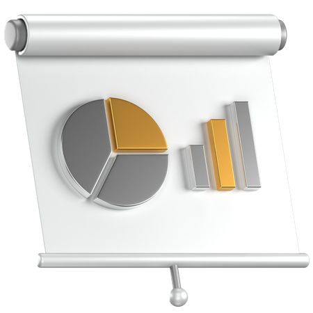 Business Presentation  3D Icon