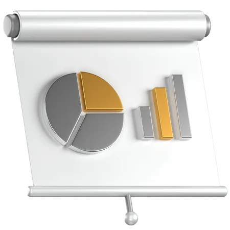 Business Presentation  3D Icon