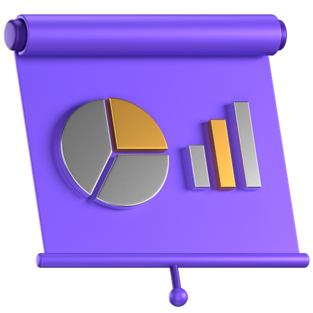 Business Presentation  3D Icon