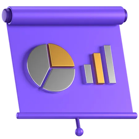 Business Presentation  3D Icon