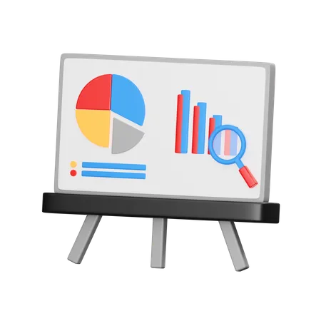 Business Presentation  3D Icon