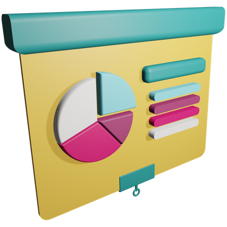 Business Presentation  3D Icon