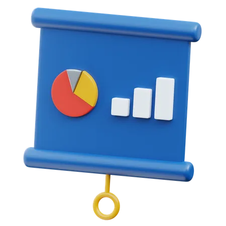 Business Presentation  3D Icon