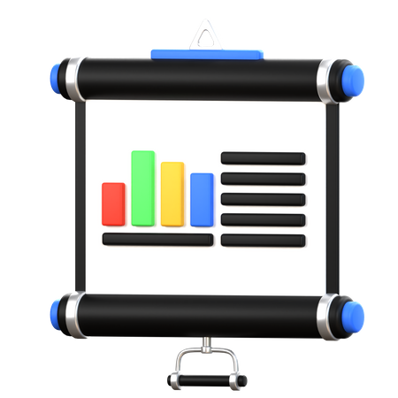 Business Presentation  3D Icon