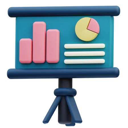 Business Presentation  3D Icon