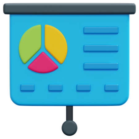 Business Presentation  3D Icon