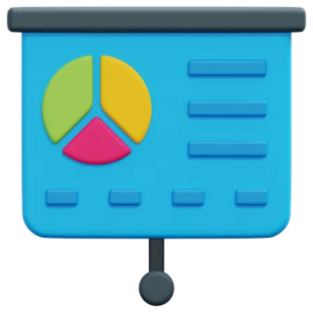 Business Presentation  3D Icon