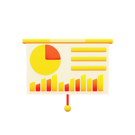 Business Presentation  3D Icon