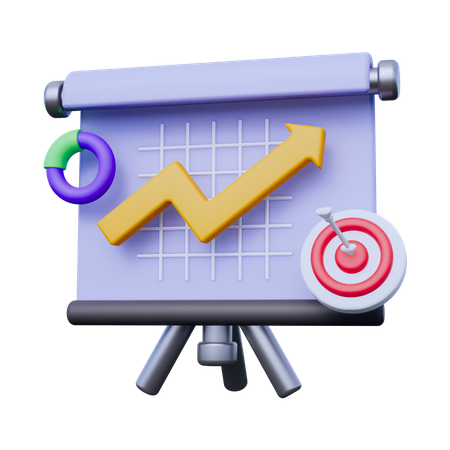 Business Presentation  3D Icon