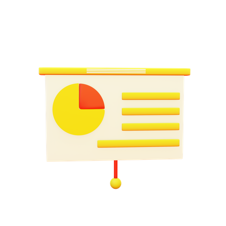 Business Presentation  3D Icon