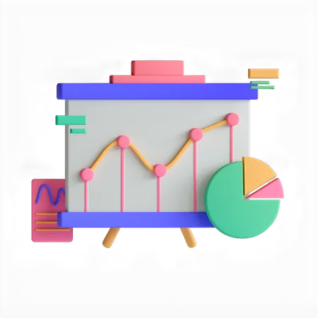 Business Presentation  3D Icon