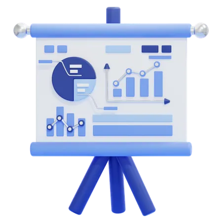 Business Presentation  3D Icon