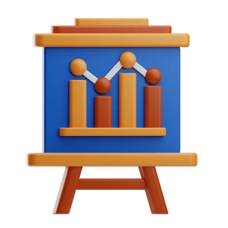 Business Presentation  3D Icon