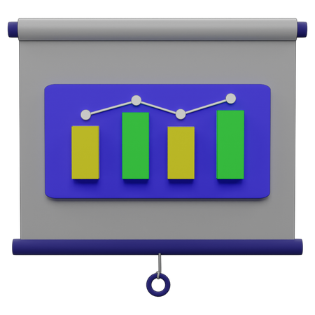 Business Presentation  3D Icon