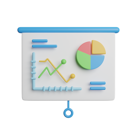 Business Presentation  3D Icon