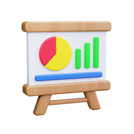 Business Presentation  3D Icon