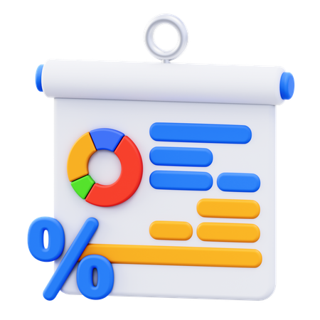 Business Presentation  3D Icon