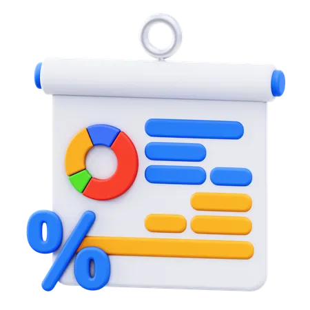 Business Presentation  3D Icon