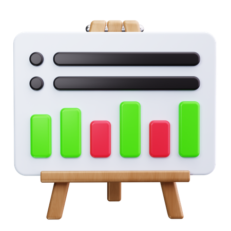 Business Presentation  3D Icon