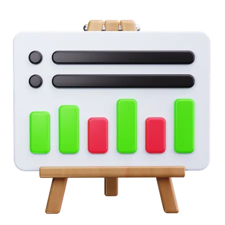 Business Presentation  3D Icon