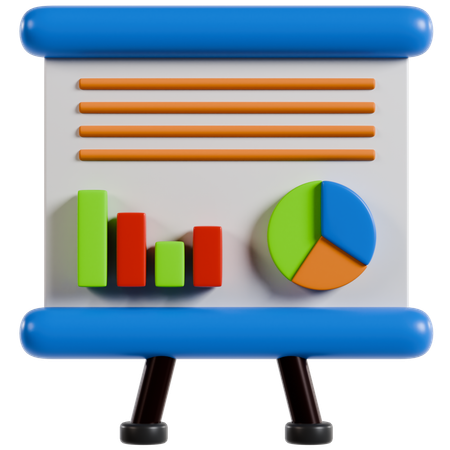 Business Presentation  3D Icon