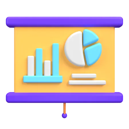 Business Presentation  3D Icon