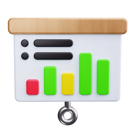 Business Presentation  3D Icon