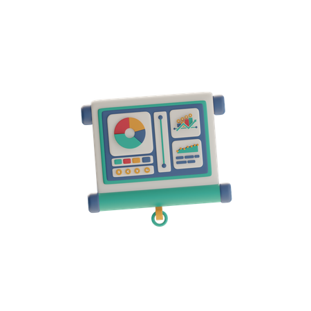 Business Presentation  3D Icon