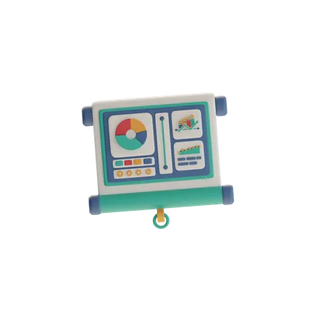 Business Presentation  3D Icon