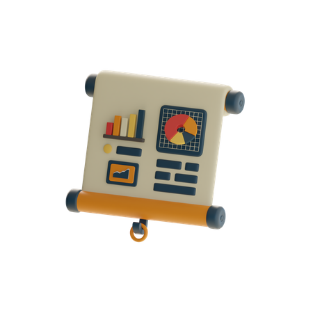 Business Presentation  3D Icon