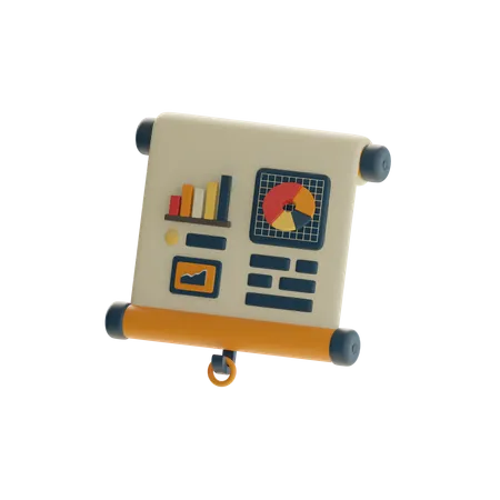 Business Presentation  3D Icon