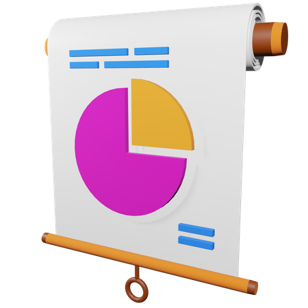 Business Presentation  3D Icon