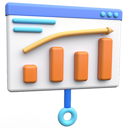 Business Presentation  3D Icon