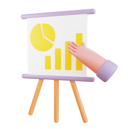 Business Presentation  3D Icon